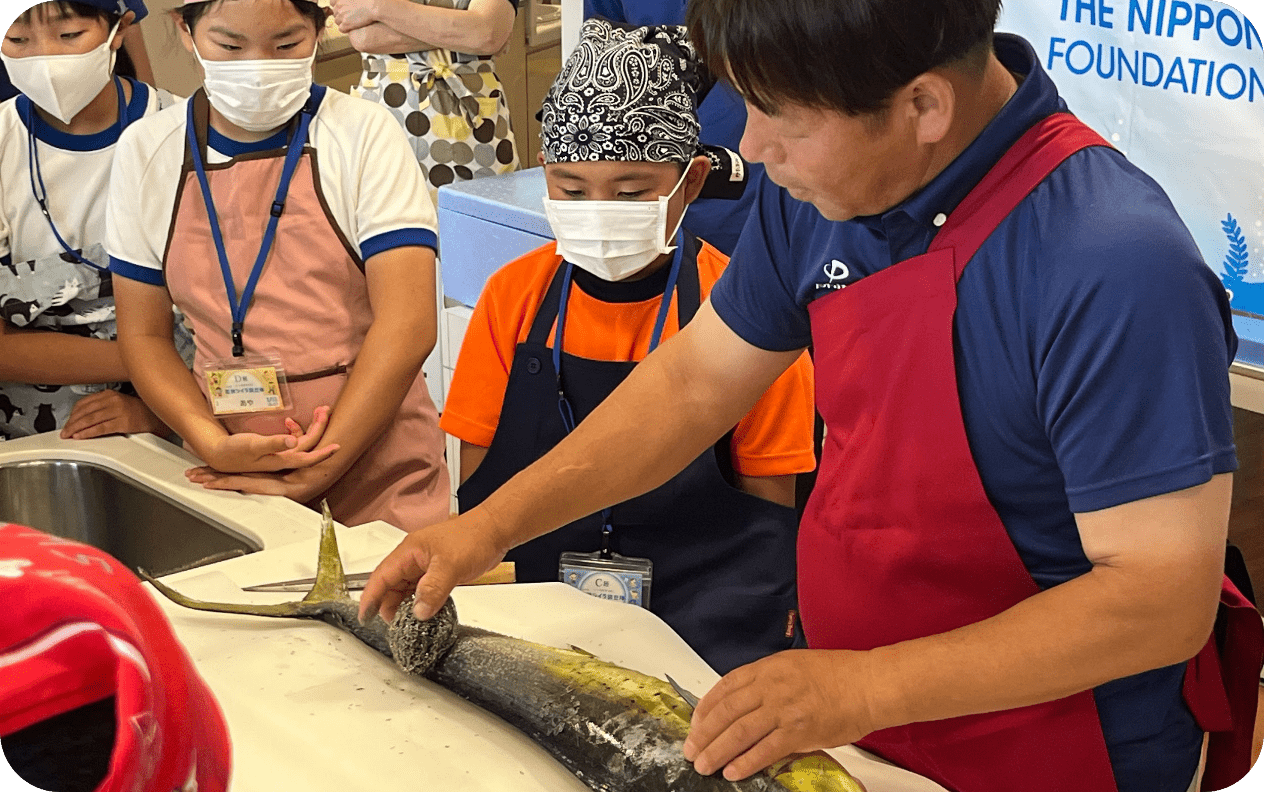 シイラをさばいて料理しよう！