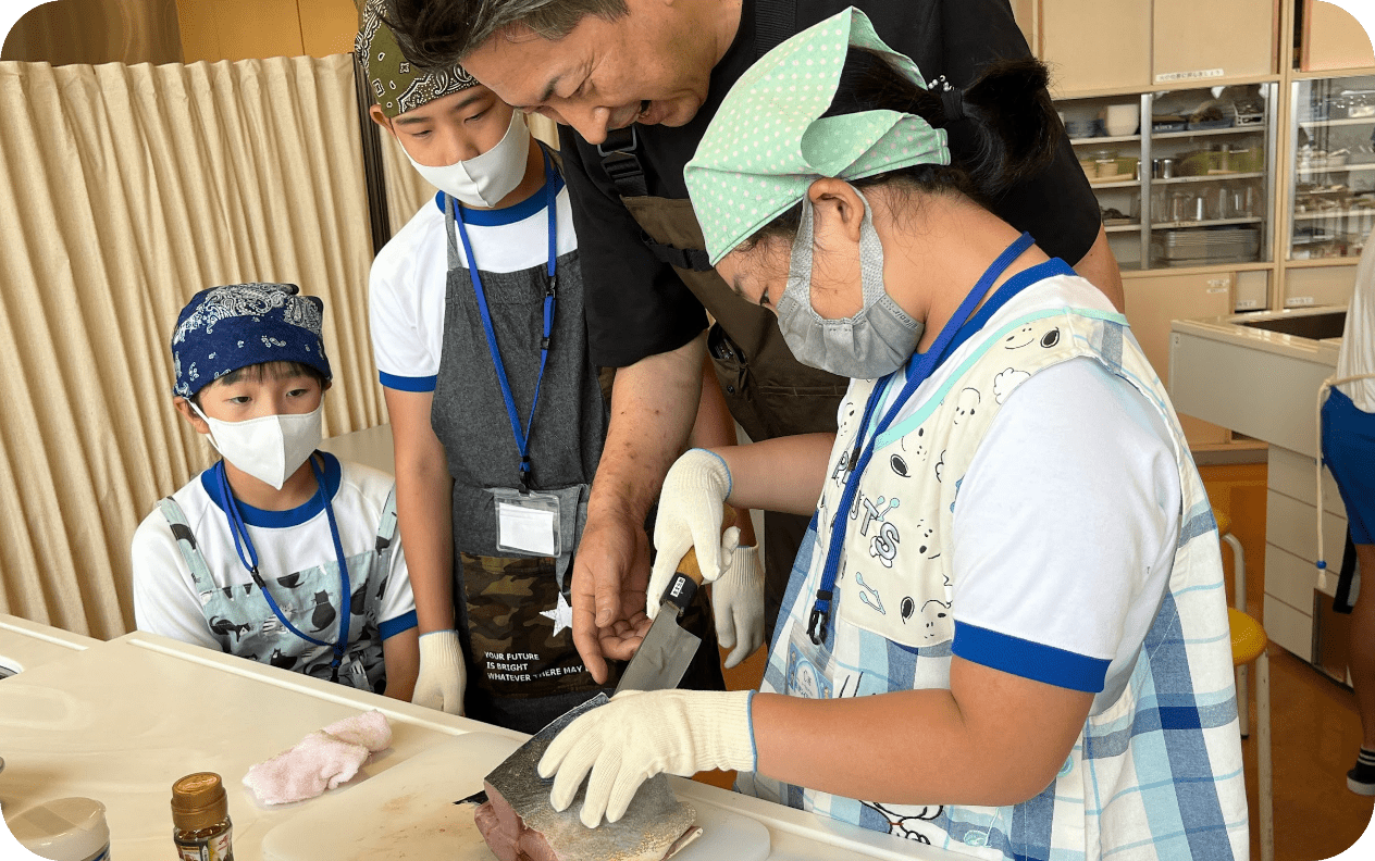 シイラをさばいて料理しよう！
